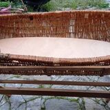 Moise wicker baby cradle