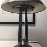 Rare Signed Italian vintage table lamp by Oscar Torlasco for Stilkronen. 1970s