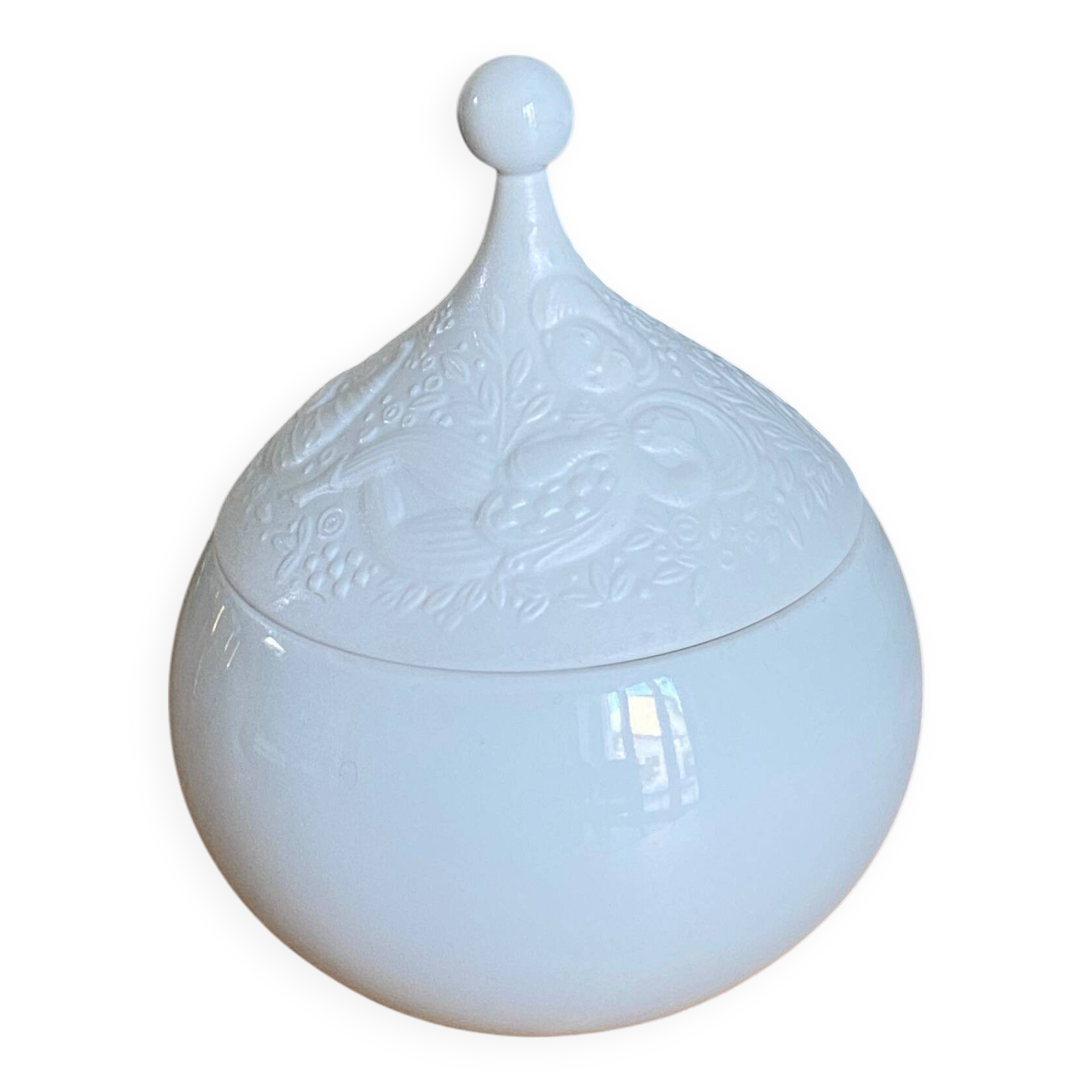 Vintage Rosenthal porcelain sugar bowl, The Magic Flute - Design Wiinblad