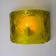Carlo Nason for Mazzega Murano glass wall sconce, Italy circa 1970s