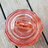 Bonbonnière glass rose