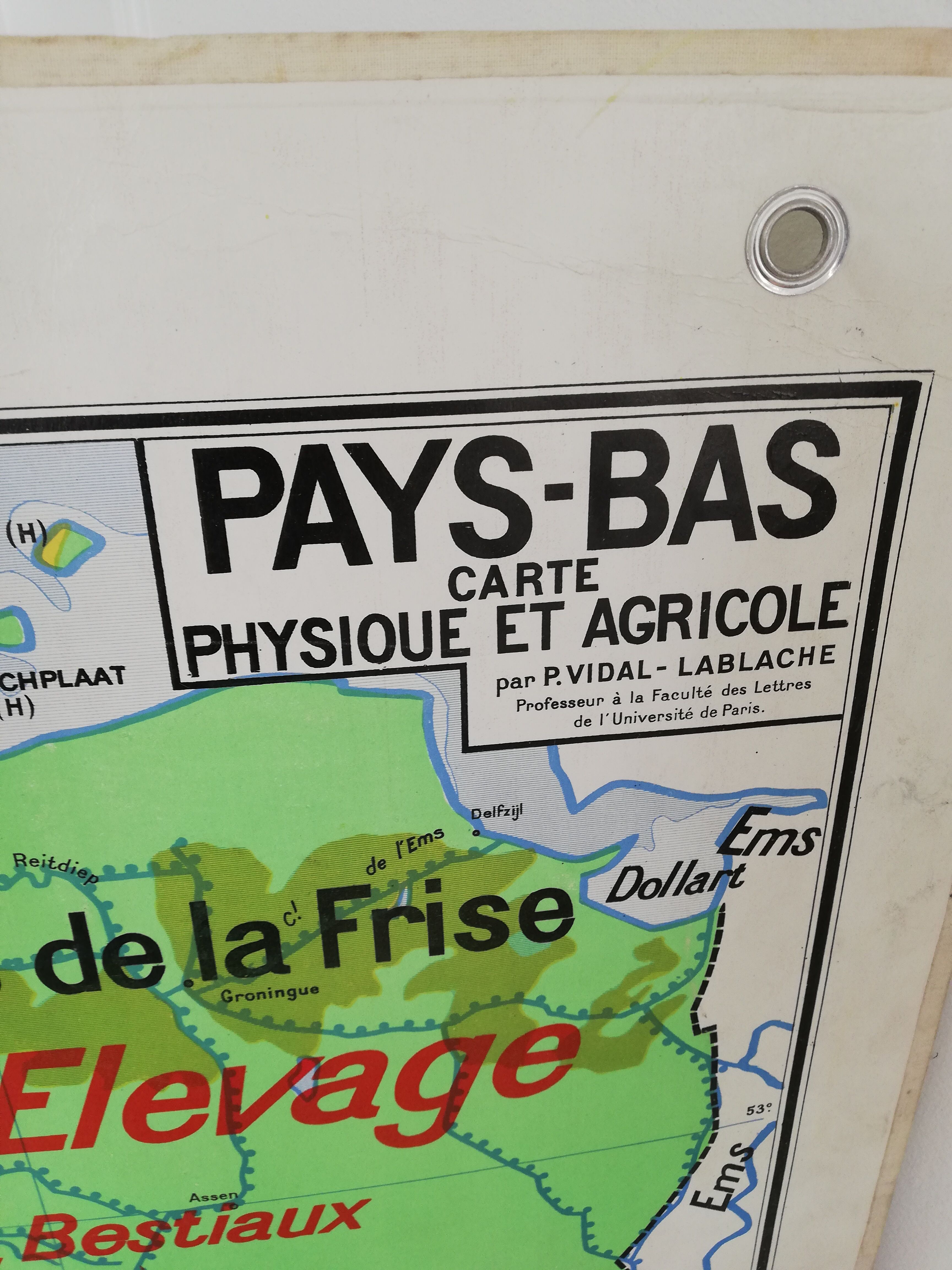 Carte scolaire pédagogique