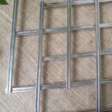 Stretchy silver metal flat bottom