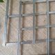 Stretchy silver metal flat bottom