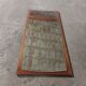 Scandinavian vintage wall mirror 37 X 77 cm