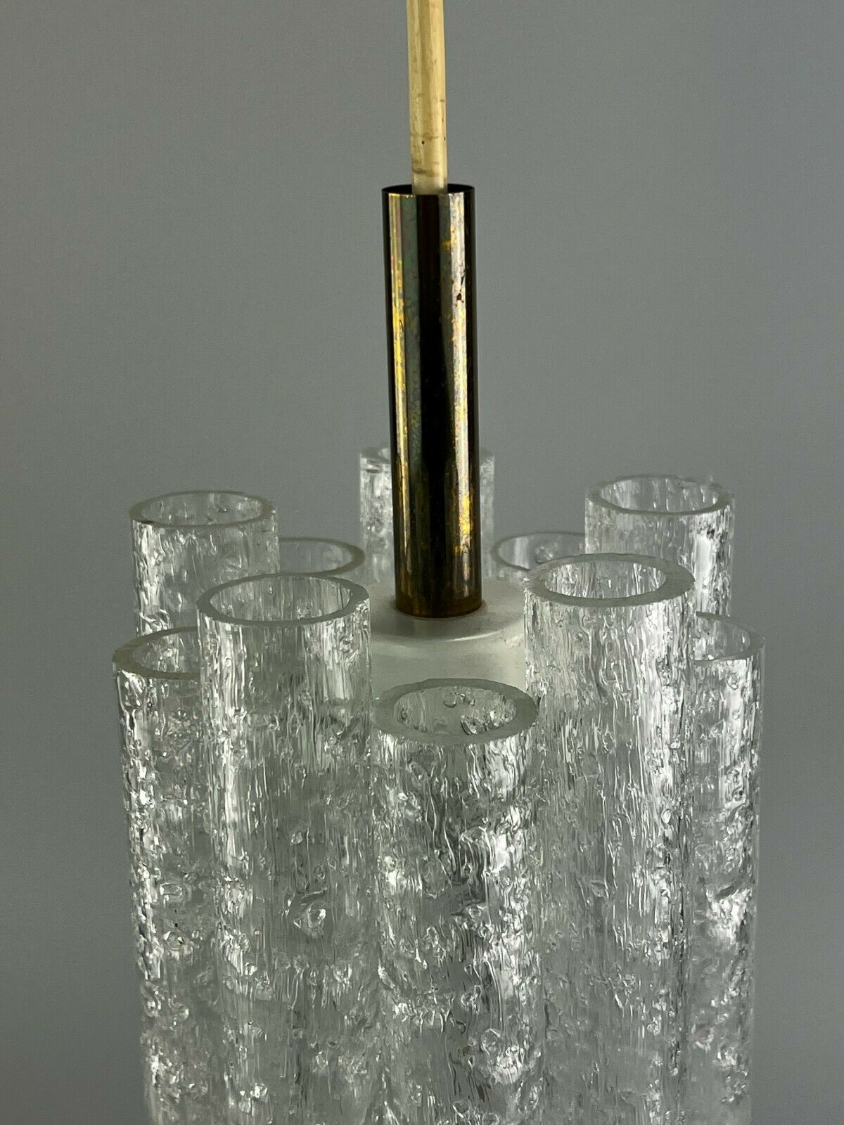 60s 70s doria lamp light ceiling lamp hanging lamp space age design glass