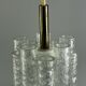 60s 70s doria lamp light ceiling lamp hanging lamp space age design glass