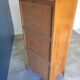 Vintage rattan semainier