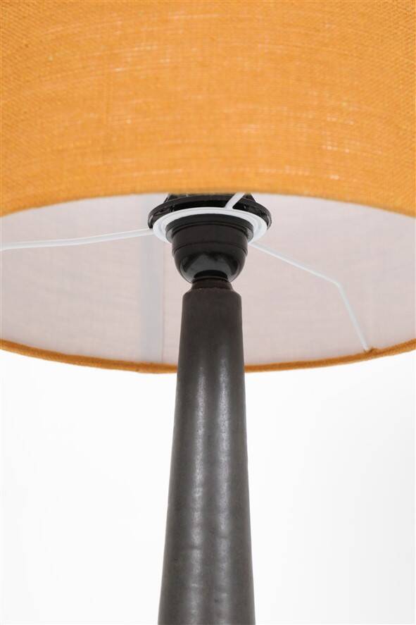 Big “DL 32” ceramic table lamp by Per Linnemann-Schmidt for Palshus / 1960s / 1970s