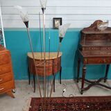 Lampadaire roseaux années 50