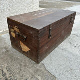Wooden chest / military trunk