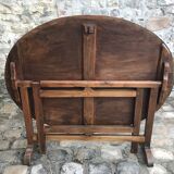 Table ronde pliante