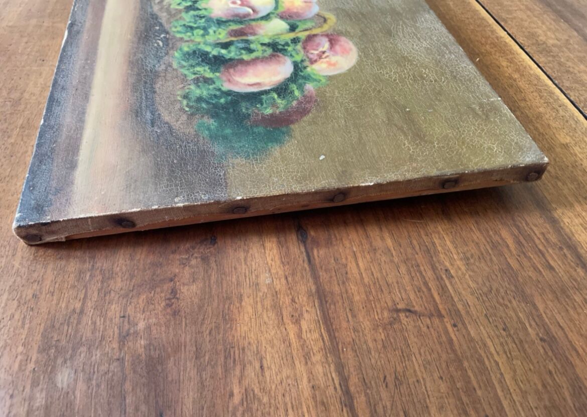 Old still life painting