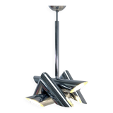 Suspension Chromée de Oscar Torlasco pour Stilkronen, 1960