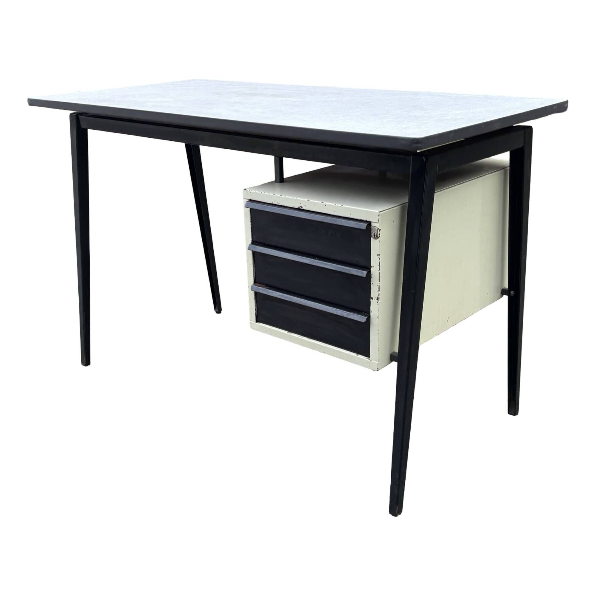 Vintage Marko Desk – 1960s Design School Desk Industrial