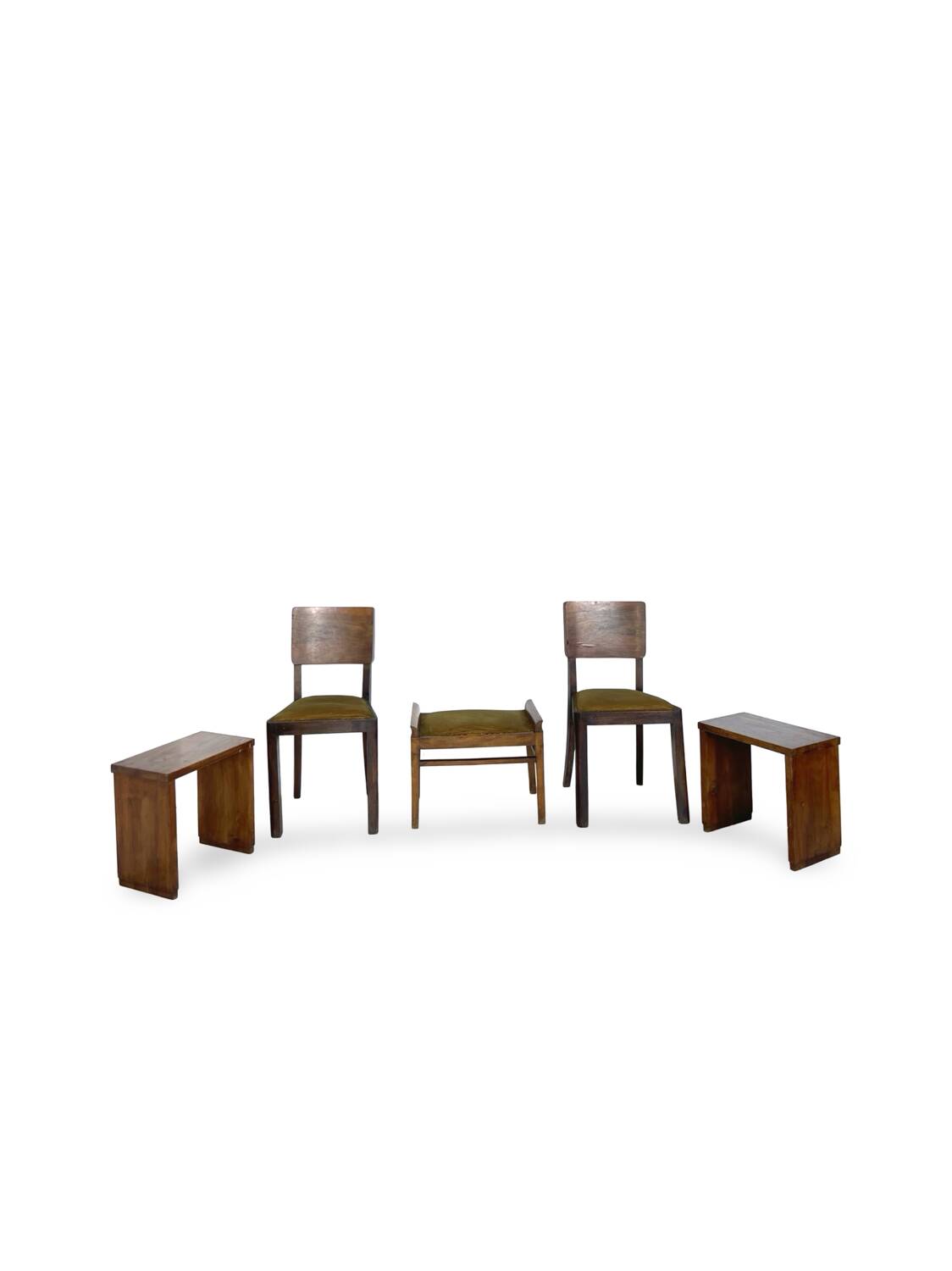 Seating armchair group, 1920s