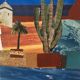 Figurative Collage Landscape