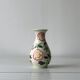 Ceramic vase with floral motifs