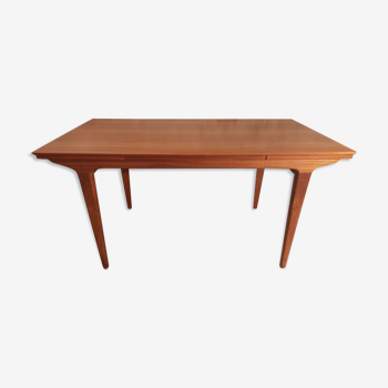 Table scandinave en teck années 60