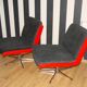 Pair of Dinna Veb Mobel Kombinat armchairs, Germany 1960s