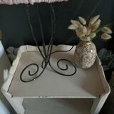 Old weathered bedside