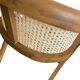 Curved 'Wabisabi' dining chair