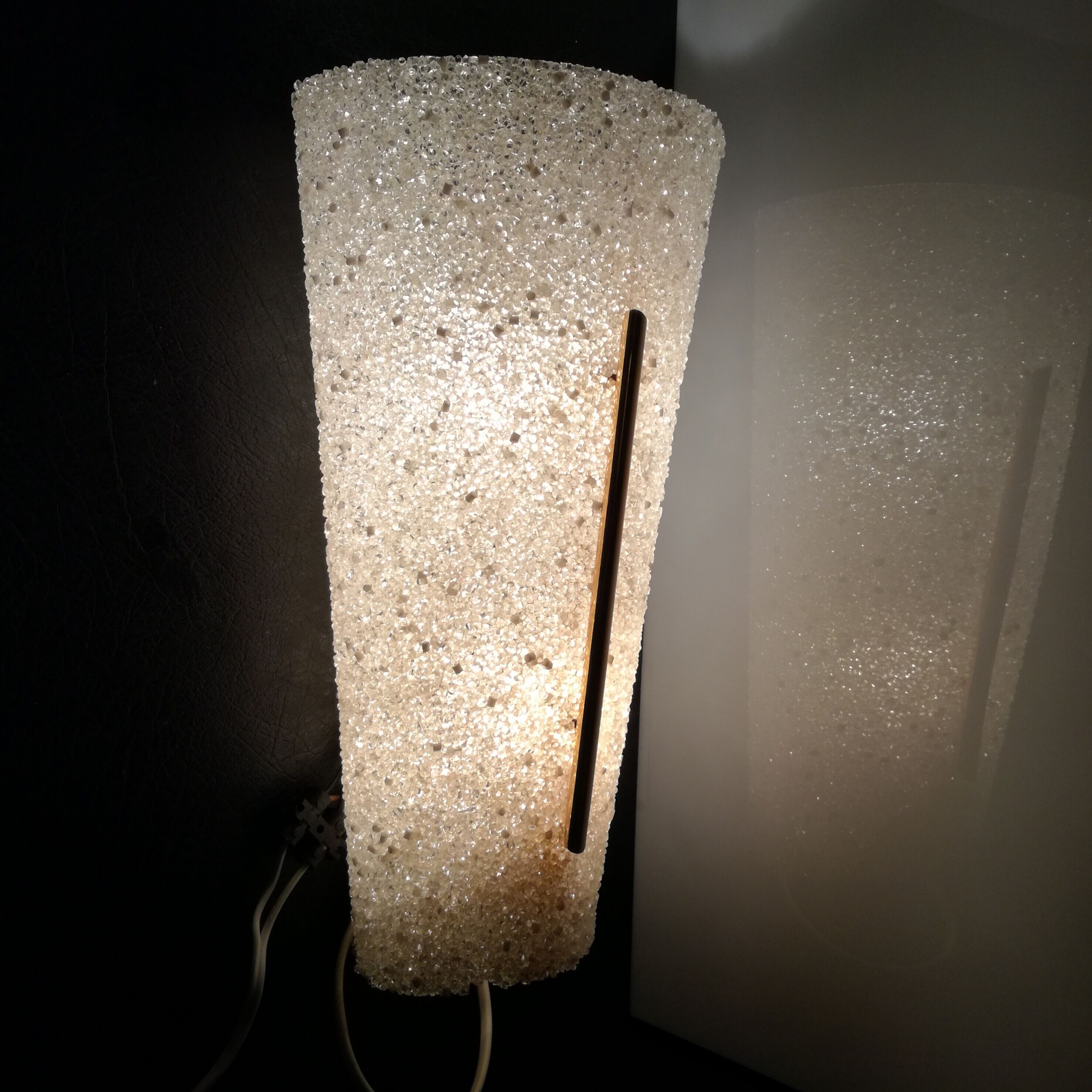 Perspex to 2 lights sonces 1950