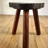 Cowherd stool tripod brutalist style 40s-50s