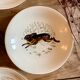 Set of 4 vintage hollow plates model Marly de Gien