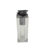 Briquet de table en Lucite transparent, Italie années 1970