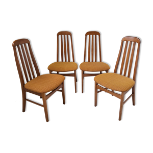 Suite de 4 chaises jentique
