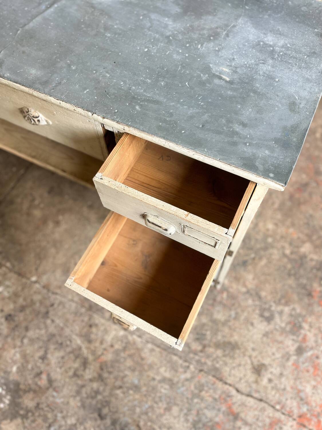 Old hardware store counter