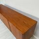 1960s vintage large minimalistic mid-century teak sideboard