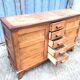 Vintage René Gabriel oak sideboard