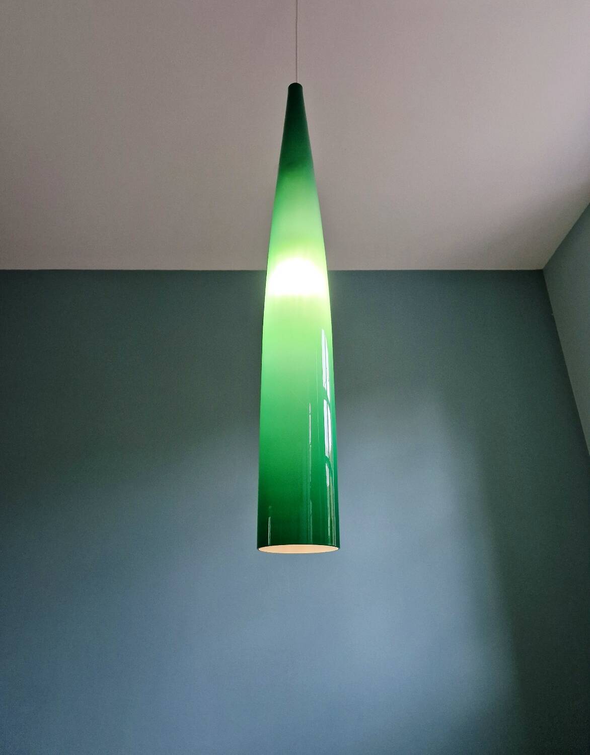 XXL Murano glass suspension, Alessandro Pianon, Vistosi, 1960