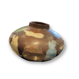 Peruvian vase in polychrome terracotta