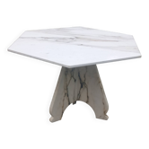 Table design en marbre des années 70