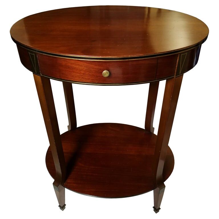 Side table, mahogany, Art Deco, circa 1920