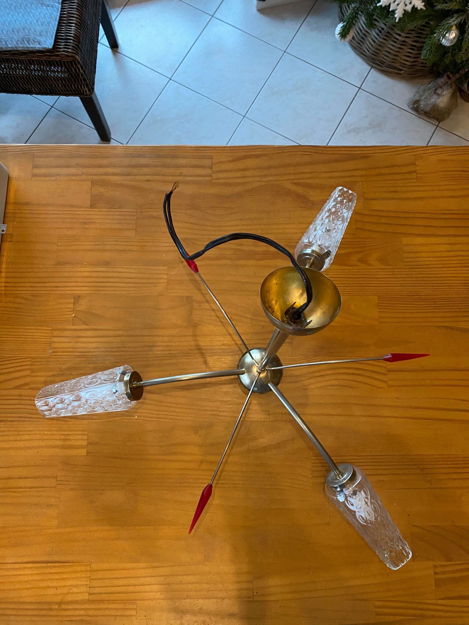 Art Deco Chandelier 1950-1960