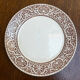 Set of 4 dessert plates Creil & Montereau – Labrador model