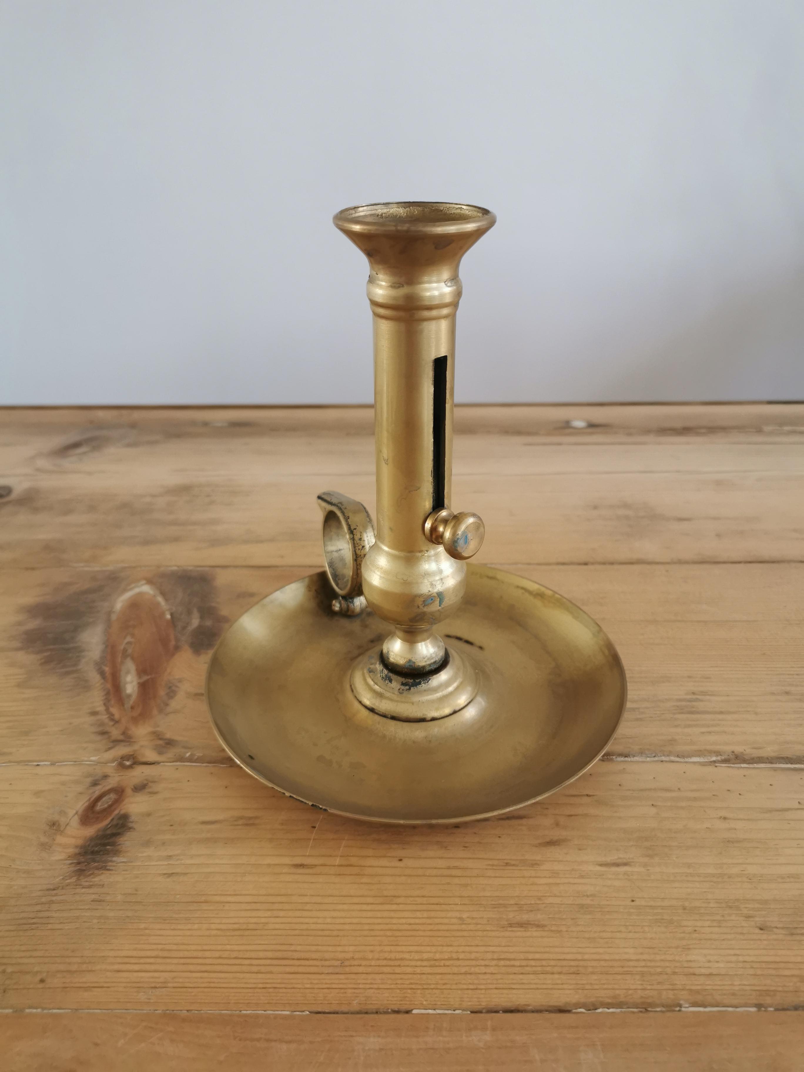 Brass candle holder
