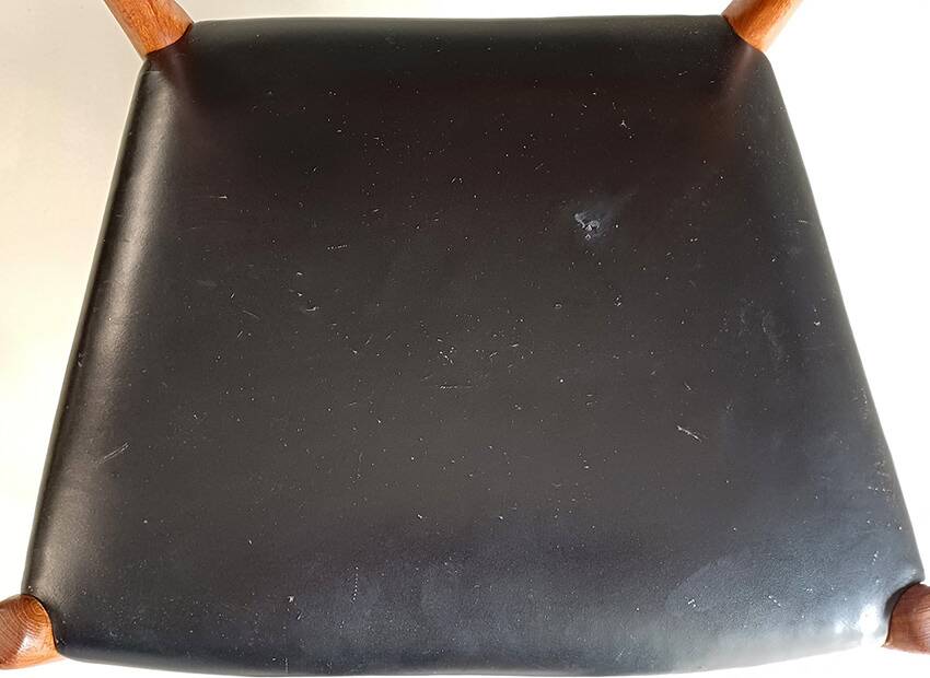 Niels Otto Moller Set of 4 Model 82 Dining Chairs for J.L. Mollers 1971