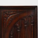 Large Carved Portuguese Oak Wall Panels, 1850s, Set of 2