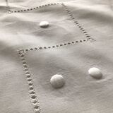 Sheet linen JC large pellets crossed days
