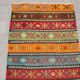 Tapis kilim en laine fait main