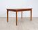Teak dining table, made in Denmark, by the company Glos.