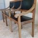 Early 20th-century solid oak bench