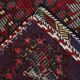 7x10 Kilim Wine Red Turkish Kilim Rug, 218x311Cm