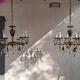 Pair of vintage italian chandeliers