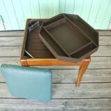 Sewing box worker's stool
